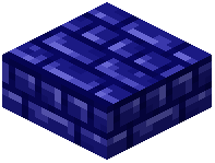 Blue Nether Brick Slab