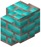 Cyan Brick Wall