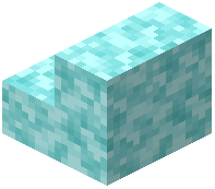 Cyan Diorite Stair