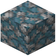 Cyan Mossy Cobblestone