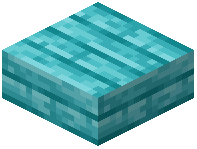 Cyan Plank Slab