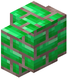 Emerald Brick Wall