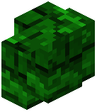 Green Dye Brick Wall