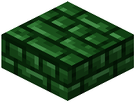 Green Nether Brick Slab