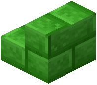 Green Stone Brick Stairs