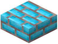 Light Blue Brick Slab