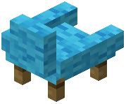 Light Blue Dragons Blood Chair
