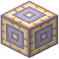 Glowing Chisled Lavender Stone Bricks