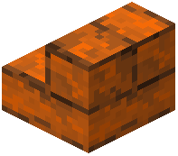 Orange Dye Brick Stair