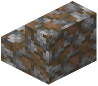 Orange Mossy Cobblestone Stair