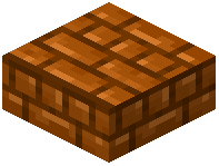 Orange Nether Brick Slab