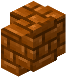 Orange Nether Brick Wall
