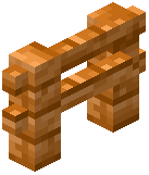Orange Plank Fence