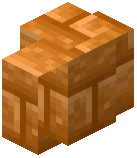 Orange Stone Brick Wall