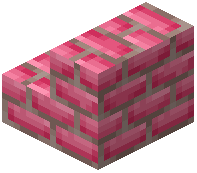 Pink Brick Stair