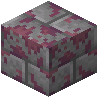 Pink Mossy Stone Brick