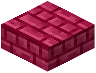 Pink Nether Brick Slab