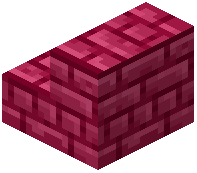 Pink Nether Brick Stair
