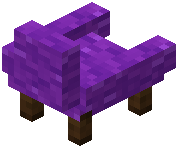 Purple Dark Oak Chair