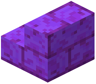 Purple End Brick Stair