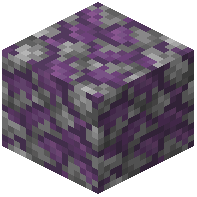 Purple Mossy Cobblestone