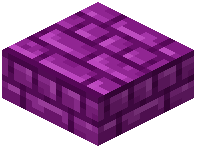 Purple Nether Brick Slab