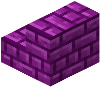 Purple Nether Brick Stair