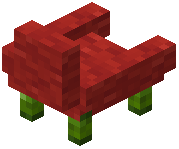 Red Bamboo Chair