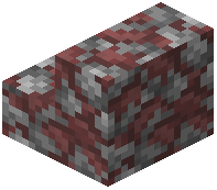 Red Mossy Cobblestone Stair