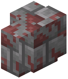 Red Mossy Stone Brick Wall