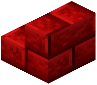 Red Stone Brick Stairs