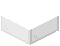 White Glass Slab