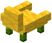 Yellow Bamboo Chair