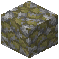 Yellow Mossy Cobblestone