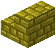 Yellow Nether Brick Stair