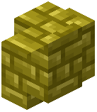Yellow Nether Brick Wall