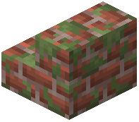 Mossy Brick Stairs