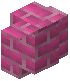 Pink Concrete Brick Wall