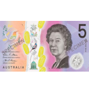 5 Australian Dollars