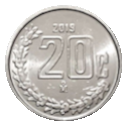 20 Mexican Centavos