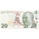 20 Turkish Lira