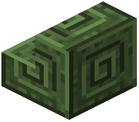 Chiseled Green Terracotta Stairs
