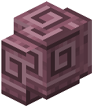 Chiseled Magenta Terracotta Wall