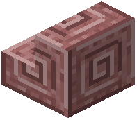 Chiseled Pink Terracotta Stairs