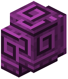 Chiseled Purple Terracotta Wall