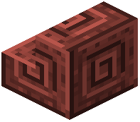 Chiseled Red Terracotta Stairs