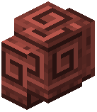 Chiseled Red Terracotta Wall