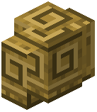 Chiseled Yellow Terracotta Wall