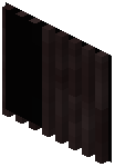 Dark Red Log Wall Slats