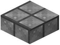 Glazed Andesite Slab